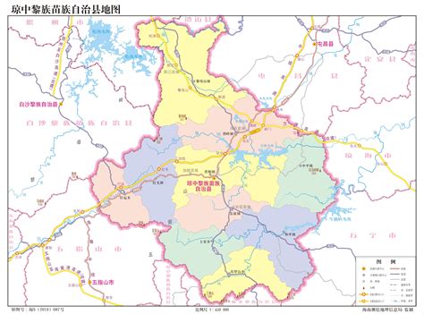 琼中县规划图
