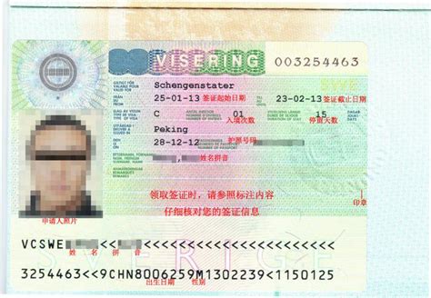 瑞典签证证件照