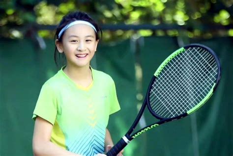 田亮女儿打网球怎么样