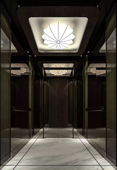 电梯轿厢装饰效果图