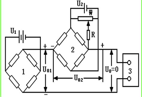 电阻应变式传感器原理图计算公式