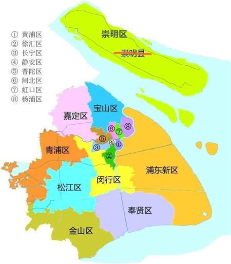 目前上海有几个区