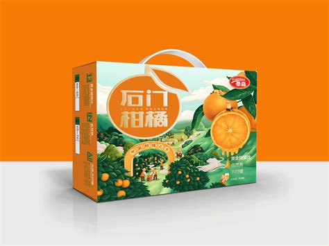 石门柑橘包装设计