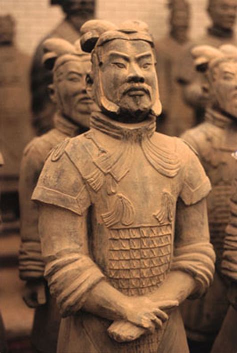 秦始皇兵马俑陶瓷雕塑