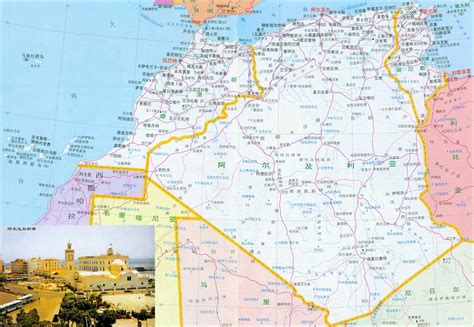 突尼斯地理位置世界地图