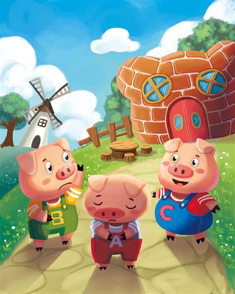 童话故事视频三只小猪