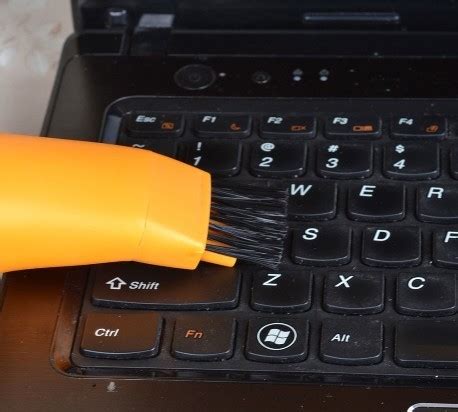 笔记本建议自己清理键盘