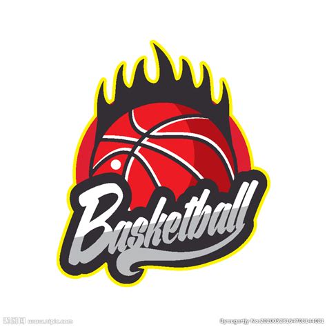 篮球图标logo制作