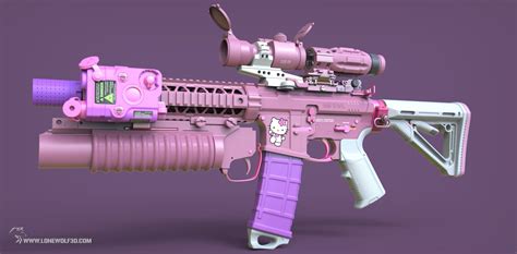 粉色枪名