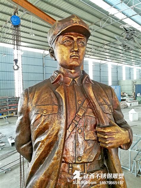 红军不锈钢雕塑生产厂家
