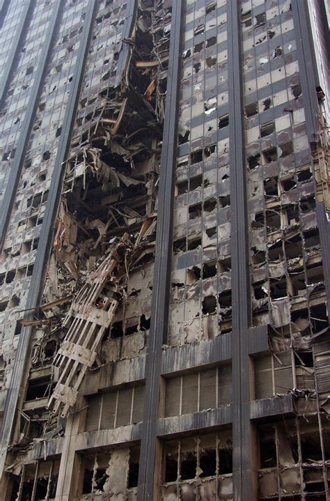 纽约高楼大厦倒塌现场