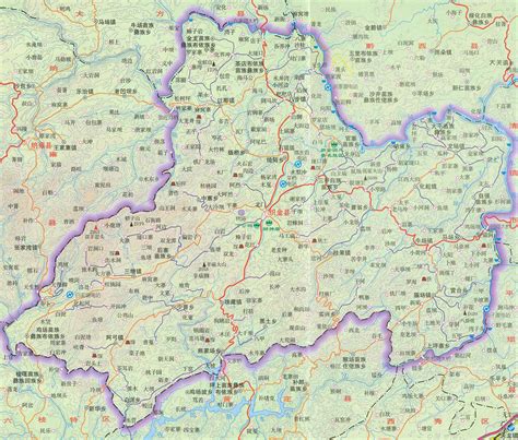 织金县地图
