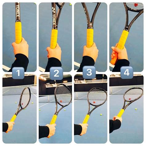 网球三种握拍方式