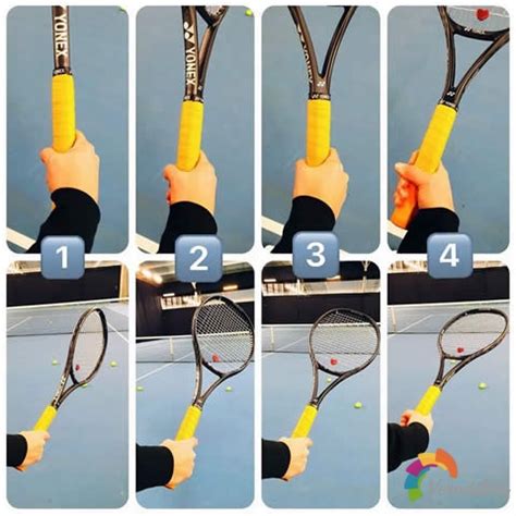网球五种主要握拍方法