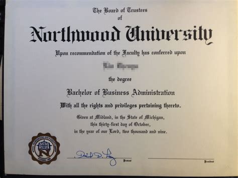 美国大学毕业证书字体是什么