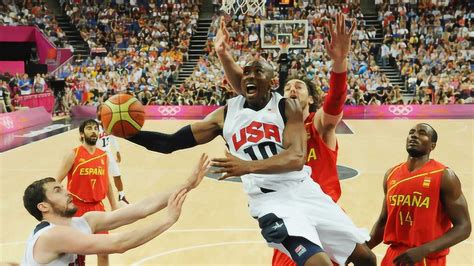 美国对西班牙奥运会篮球