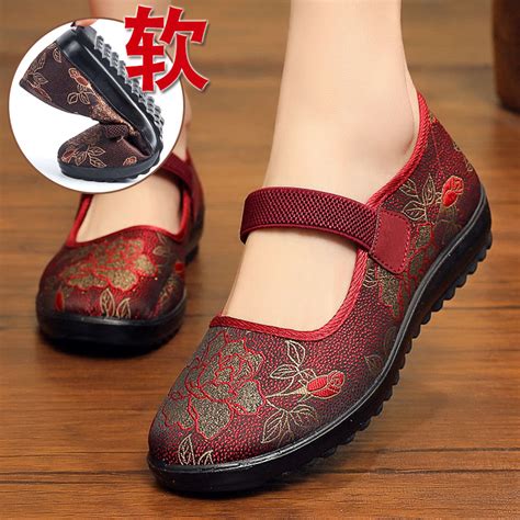 老北京女式软底布鞋