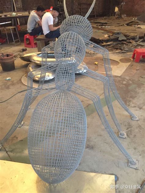 聊城不锈钢蚂蚁雕塑生产