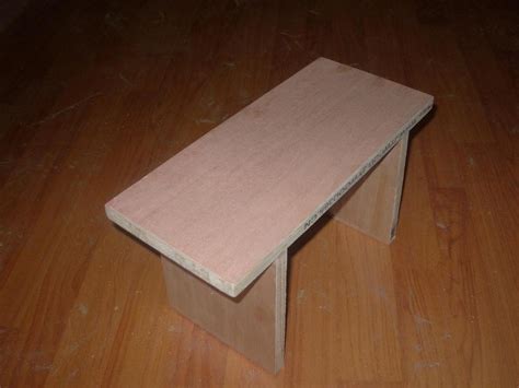 自制木椅板式
