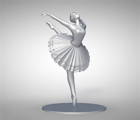 舞蹈人雕塑模型