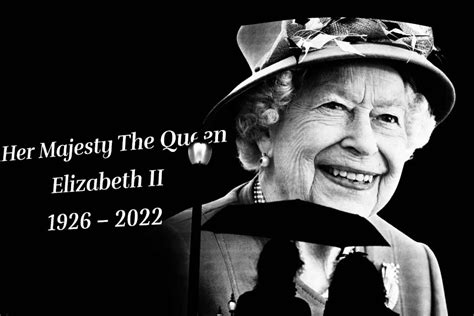 英国女王去世前的图片