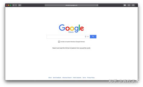 谷歌专利检索网站