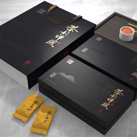 通用简装茶叶包装盒免费设计