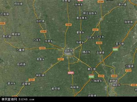 邓州市最新卫星地图