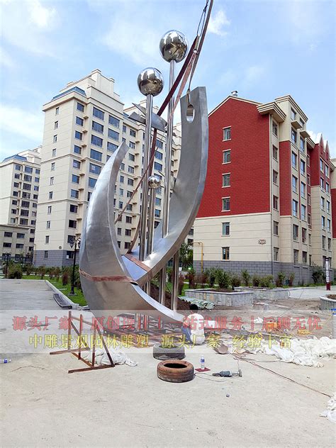 郑州广场校园不锈钢景观雕塑制造