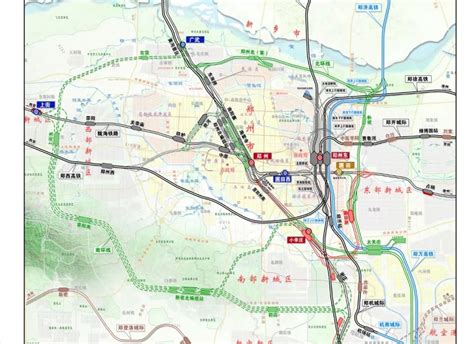 郑州541公路规划图