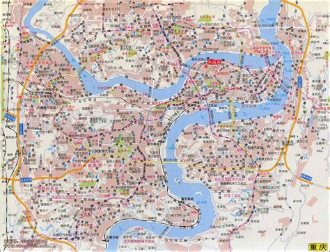 重庆主城地图高清版全图