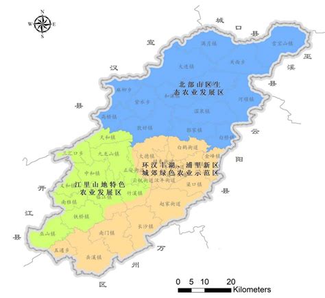 重庆开州地图全图