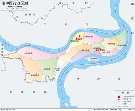重庆渝中区地图