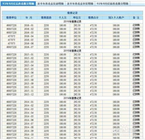 重庆社保查询个人账户明细网上查