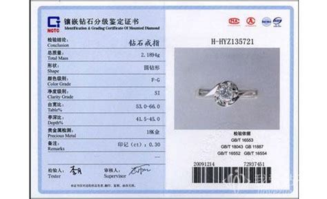 钻石戒指有gia证书一般多少钱