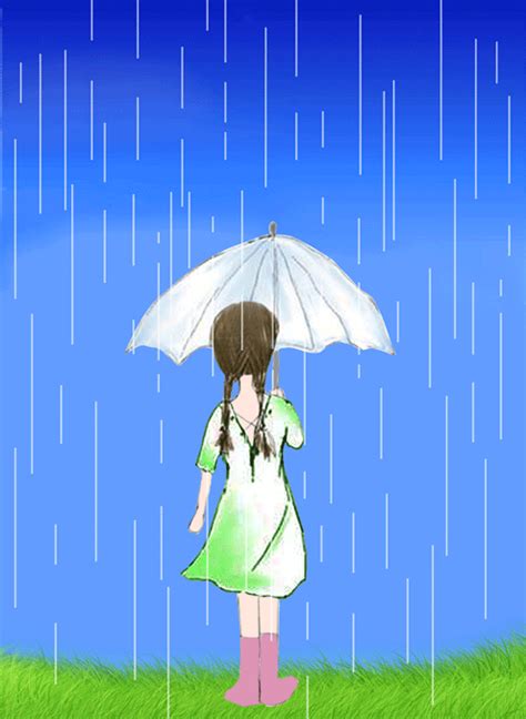 雨天的故事动画gif