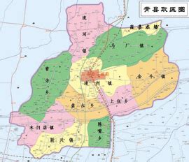 青县地图全图