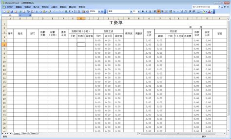 青岛软件开发工资单