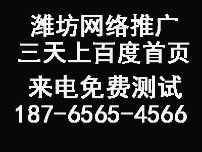 青州网络宣传推广欢迎来电