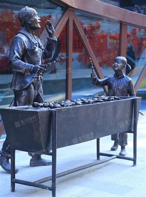 青海铜校园雕塑