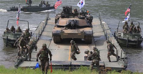 韩国日本美国军演
