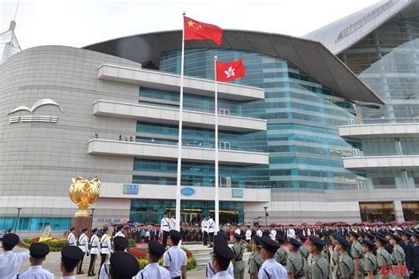 香港升旗仪式出席代表