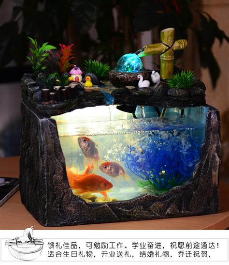 鱼缸摆件雕塑