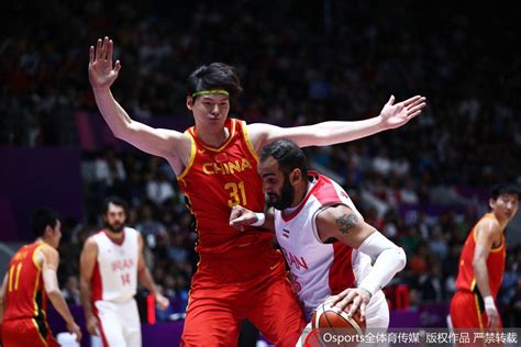 15男篮亚锦赛中国对伊朗