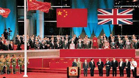 1997年7月1日中国和()英国两国
