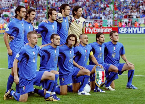 2006年世界杯意大利队照片