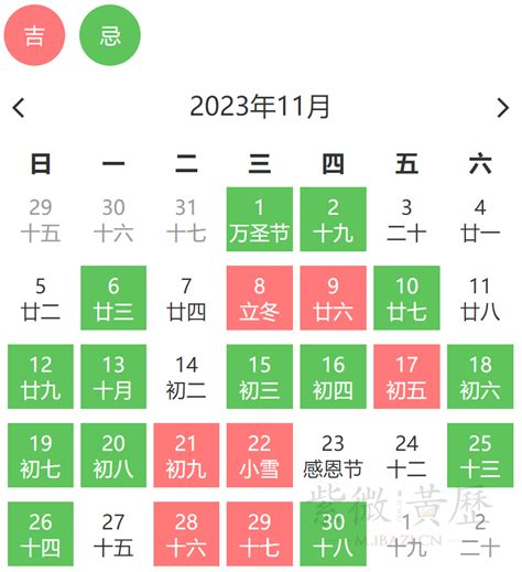 2020年黄道吉日查询表