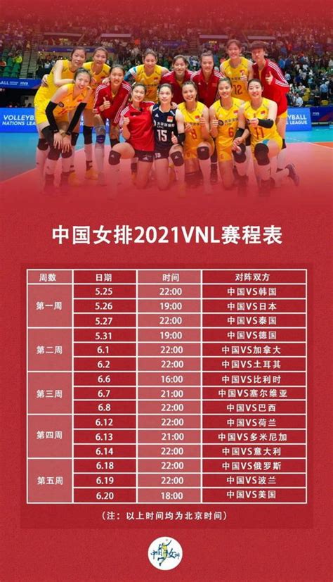 2022天津女排直播时间表
