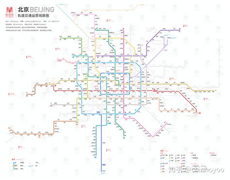 2023北京地铁线路图高清