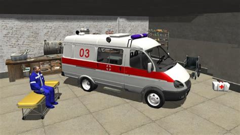 3d救护车模拟器